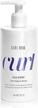 COLOR Wow FLO-ETRY Vital Natural Supplement, Color Wow Curl Wow Flo-Etry Vital Natural Serum 295ml | Hydrating curl serum, Naked Technology, jojoba oil, coconut oil, soft defined curls, glossy finish على Amazon.ae - متتبع الأسعار