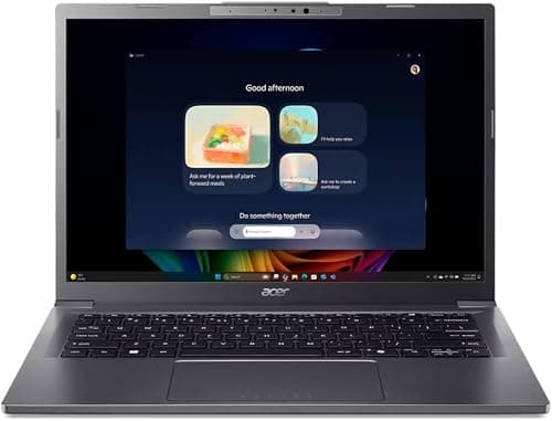 Acer Aspire 14" AI Copilot+ PC Laptop - Intel Core Ultra 7 256V - 14" WUXGA OLED Display, 16GB RAM, 512GB SSD, Intel ARC 140V Graphics, Windows 11 Home, Backlit English-Arabic Keyboard, Steel Gray on Amazon - Best Deal Finder