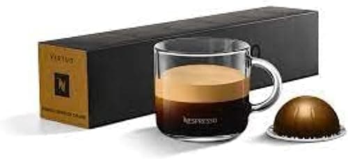 Nespresso VertuoLine Coffee DOUBLE ESPRESSO Chiaro 10 Pods 80 ml intensity 8 على Amazon.ae - متتبع الأسعار