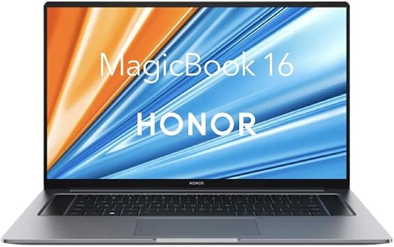 HONOR MagicBook 16 Windows 11 Laptop (16.1" 144Hz FHD IPS, AMD Ryzen 5 5600H, WiFi 6, 16 GB RAM, 512 GB SSD) - Space Grey on Amazon.ae - Price Tracker