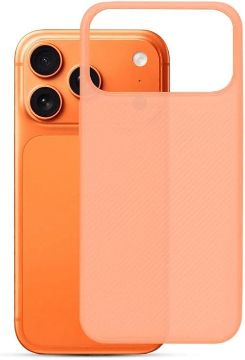 MARGOUN for iPhone 17 Pro Max Case Air Skin Line with Bumper All Around Full Protection Ultra Slim 0.3mm Thickness 4g Feather Weight (Cosmic Orange, iP 17 PM) on Amazon.ae - Price Tracker