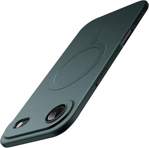 JETech Magnetic Case for iPhone Air Compatible with MagSafe, Camera Lens Full Protection, Soft TPU Protective Phone Cover with Matte Finish, Shockproof, 6.5-Inch Display (Midnight Green) on Amazon - Best Deal Finder