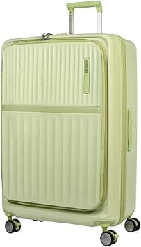 American Tourister Trento + Suitcase, Check-In Size 81 cm / 30 inch, 4 Spinner Wheels, Hard Top, PC, Matcha|Shock Absorbing Wheels|Book Opening|Expandable|TSA Lock - 3 Years International Warranty on Amazon.ae - Price Tracker
