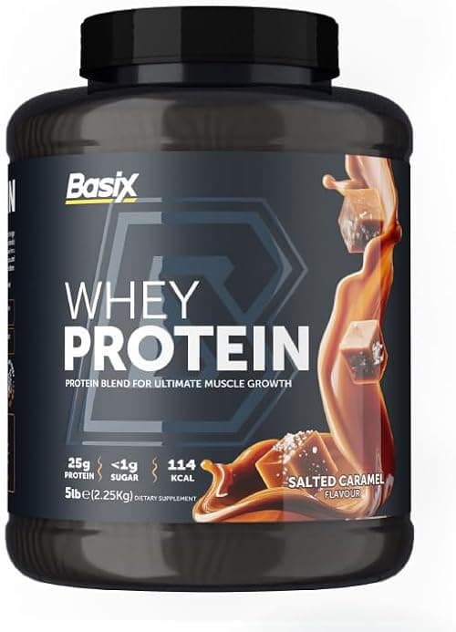 Basix Whey Protein Salted Caramel 5lb on Amazon.ae - Price Tracker