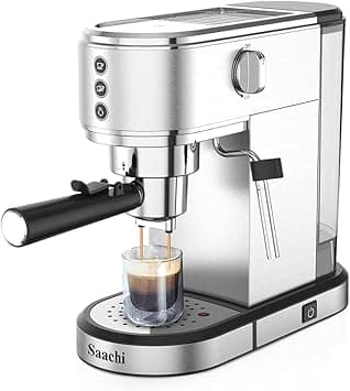 Saachi 20-Bar 3-in-1 Coffee Maker NL-COF-7064-ST, Compatible with Nespresso, Dolce Gusto & Coffee Powder, 1L Water Tank, Automatic Shut-Off - Amazon.ae Price Tracker