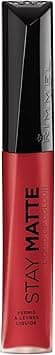 Rimmel London Stay Matte Liquid Lip Color with Full Coverage Kiss-Proof Waterproof Matte Lipstick Formula that Lasts 12 Hours - 500 Fire Starter, .21oz on Amazon.ae - Price Tracker