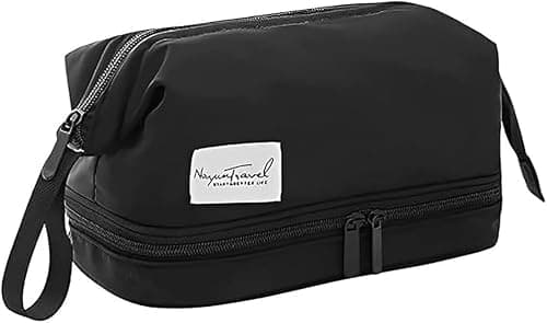 YelaJoy Travel Toiletry Bag, Hanging Cosmetic Organizer Case, Dopp Kit for Men and Women, Multi Compartment Storage Pouch, Portable Wash Holder for Luggage Accessories on Amazon - Best Deal Finder
