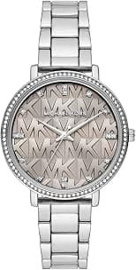 Michael Kors MK4672 Ladies Pyper Watch, Silver, MK4672-AMZUK - متتبع أسعار Amazon.sa