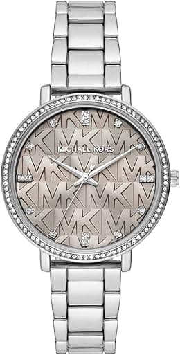 Michael Kors MK4672 Ladies Pyper Watch, Silver, MK4672-AMZUK - متتبع أسعار Amazon.sa