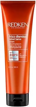 Redken Frizz Dismiss Rebel Tame Heat Protective Leave-In Cream For Frizzy Hair | Protects Hair Against Frizz | 250ml on Amazon.ae - Price Tracker