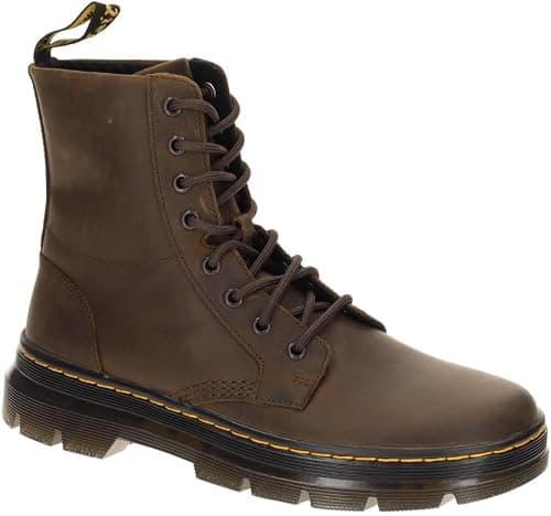 Dr. Martens Unisex 8 X Eye Boots Combat Boots, Dark Brown Crazy Horse, 44 EU on Amazon - Best Deal Finder