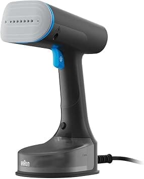 Braun QuickStyle 5, Garment Steamer, Dual Heated FreeGlide 3D Technology, Handheld Garment Steamer with FastHeating 45 Sec, Vertical Ironing, Capacity 150 ml, Cord 2.5m, 1200 Watts - GS 5031 BL - Blue on Amazon.ae - Price Tracker
