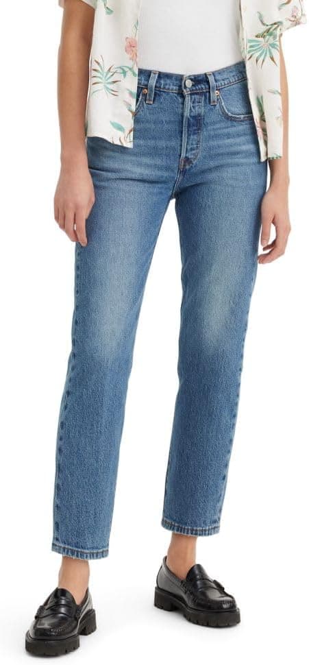 Levi's womens 501 Crop Jeans Jeans on Amazon.ae - Price Tracker