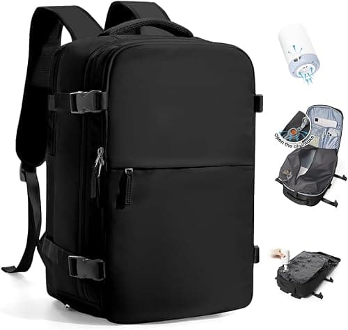 SZLX Vacuum Backpack with Pump Carry On Luggage Airline Approved Women Men على Amazon.ae - متتبع الأسعار