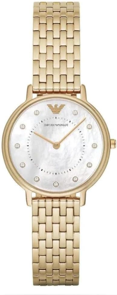 Emporio Armani Women's Two-Hand, Rose Gold-Tone Stainless Steel Watch, AR11007 on Amazon.ae - Price Tracker