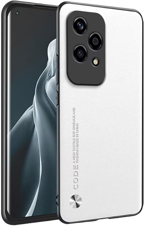 HONLEN Case for Honor 200 Lite 5G (6.7" Inches) Business Case Leather Back White on Amazon.ae - Price Tracker