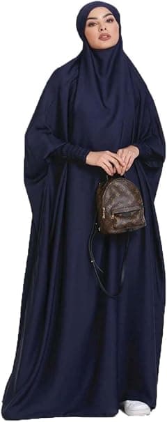 Muslimisches Einfarbig Damen Lose einteiliges Gebetskleid Full Cover Hooded Islamic Abaya Kaftan mit Hijab konservative Kleidung Gebetskleid den Ramadan fr Ethnische, Abend, Party - Amazon.sa Price Tracker
