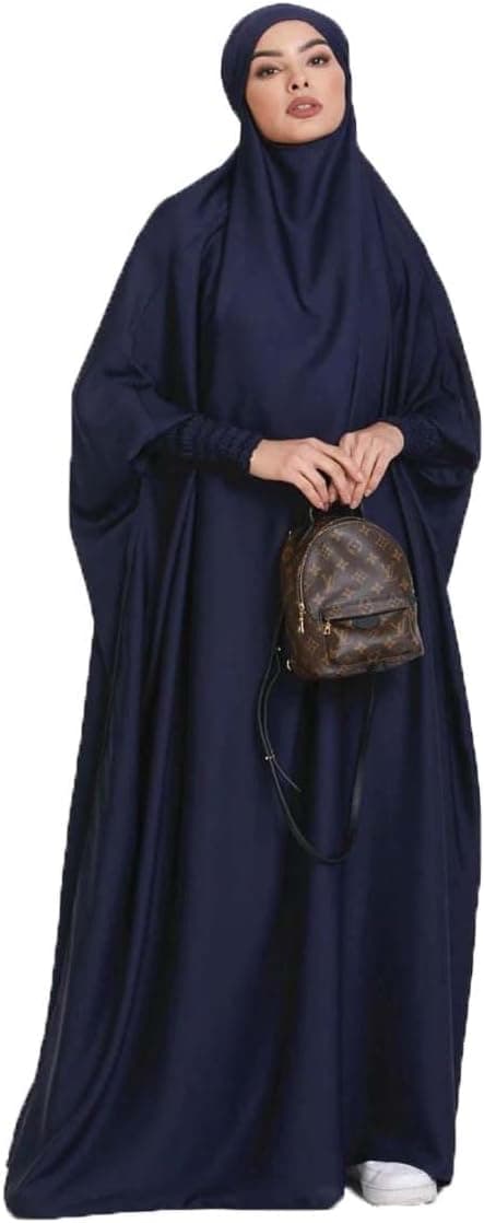 Muslimisches Einfarbig Damen Lose einteiliges Gebetskleid Full Cover Hooded Islamic Abaya Kaftan mit Hijab konservative Kleidung Gebetskleid den Ramadan fr Ethnische, Abend, Party on Amazon.sa - Price Tracker