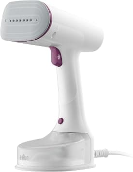 Braun QuickStyle 5, Garment Steamer, Dual Heated FreeGlide 3D Technology, Handheld Garment Steamer with FastHeating 45 Sec, Vertical Ironing, Capacity 150 ml, 1200 Watts - GS 5011 WH - White on Amazon.ae - Price Tracker