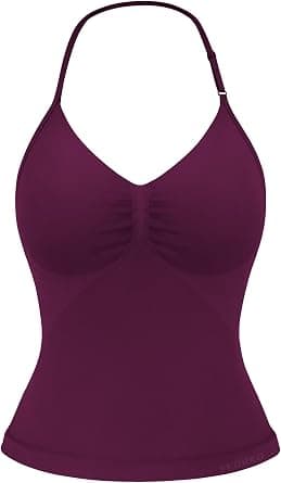 YEOREO SoftHue Impact Longline Strappy Top Women's Halter Workout Tank Tops Backless Gym Longline with Adjustable Strap on Amazon.ae - Price Tracker