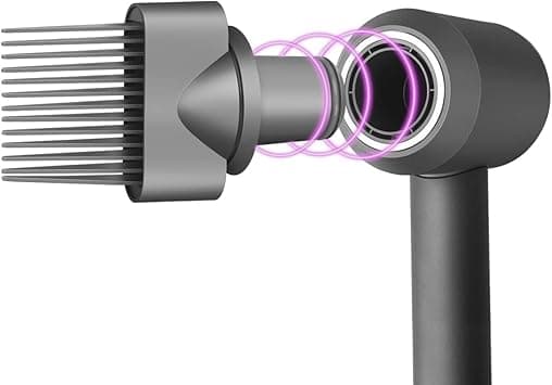 MAKINGTEC Suitable for Dyson Hair Dryer Wide Tooth Comb Attachment Universal Diffuser Nozzle HD01 HD02 HD03 HD04 HD08 Not Suitable for Curling Irons on Amazon.ae - Price Tracker
