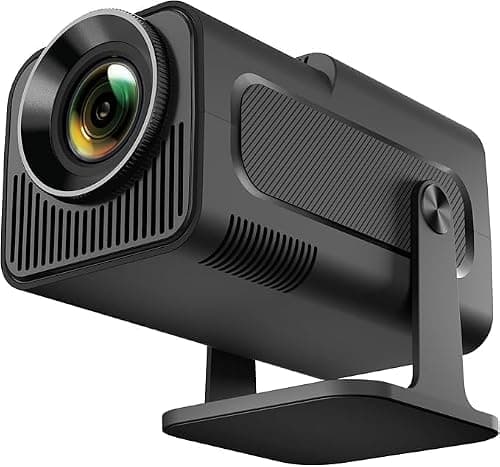 HY320 Android 11 Projector 4K Supported Native 1080P | 390 ANSI Lumens Portable Projector with Dual WiFi 6 & Bluetooth 5.0 for Indoor Outdoor Home Cinema on Amazon.ae - Price Tracker