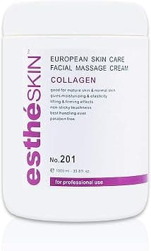 Collagen Facial Massage Cream for European Skin Care, 33.8 fl.oz. / 1000 ml on Amazon.ae - Price Tracker