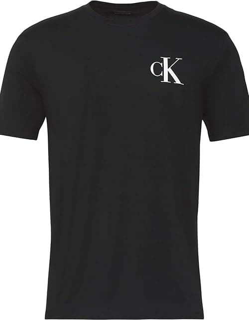 Calvin Klein mens Ss 30s Eu Left Chest Logo Tee Lv04rd865g T-Shirts (pack of 1) on Amazon.ae - Price Tracker
