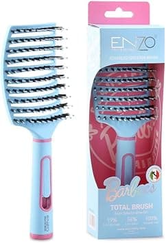 Enzo Professional Advanced Skeleton Hair Brush 9034 – Vented Styling & Blow Dry Brush for Fast Drying, Detangling & Volume – Lightweight Professional Hair Brush – For All Hair Types - Blue on Amazon.ae - Price Tracker