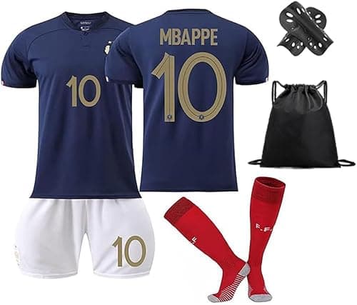 2022 World Cup Soccer Jerseys Frence Football T-Shirt #10 Fans Graphic Shirts for Men & Soccer Jersey -1 on Amazon.ae - Price Tracker