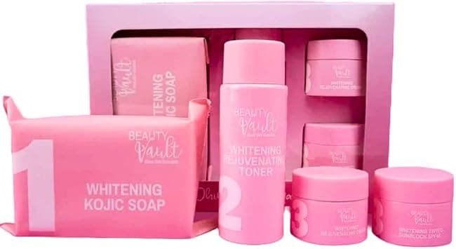 Whitening & Maintenance Set - Mild Kojic Soap, Maintenance Toner, Night Cream, Sunblock Cream on Amazon.ae - Price Tracker