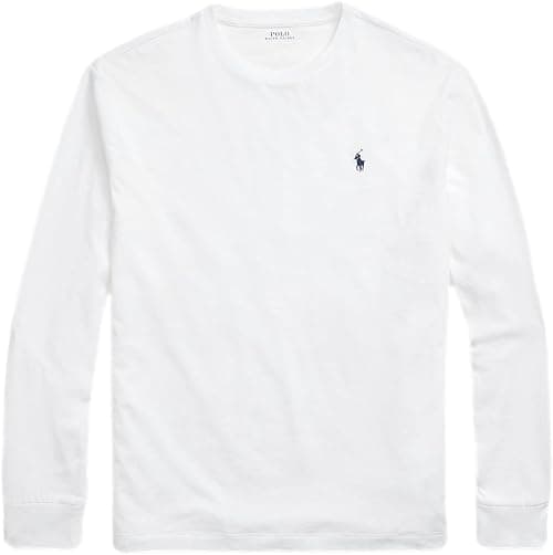 POLO RALPH LAUREN Mens Long Sleeve Crew Neck Custom Slim Fit T-Shirt on Amazon.ae - Price Tracker