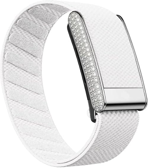 Soft Nylon Band with Synthetic Diamonds Compatible with WHOOP 5.0 One & Peak, Breathable Adjustable Waterproof Replacement Wristbands Straps with Studded crystal U Shaped Connector on Amazon.ae - Price Tracker
