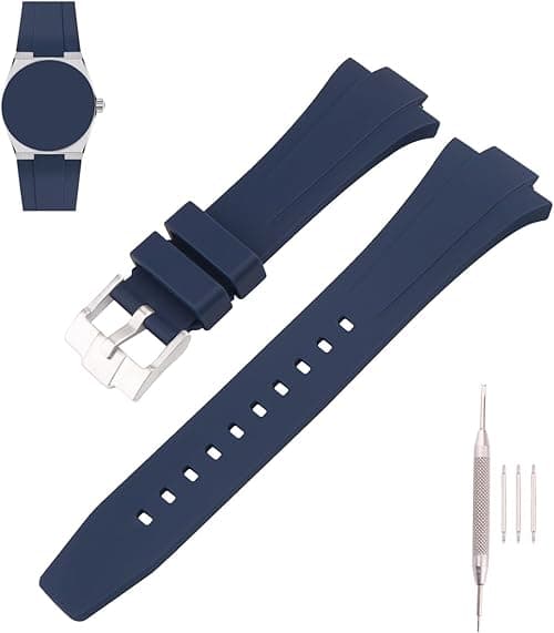 40mm Rubber Watch Bands Replacement Fit for Tissot PRX Powermatic 80 40mm 12mm Silicone Strap Wirstband for Men and Women Waterproof Bracelet Watch accessories on Amazon.ae - Price Tracker