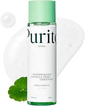 PURITO Seoul Wonder Releaf Centella Toner Unscented Korean Centella, for Sensitive Skin, Soothing, Facial Toner for face, K-Beauty, 200ml 6.76 fl.oz on Amazon.ae - Price Tracker