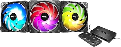 MSI MAG MAX F12A 3H GAMING FAN WITH ARGB CONTROLLER PACK on Amazon.ae - Price Tracker