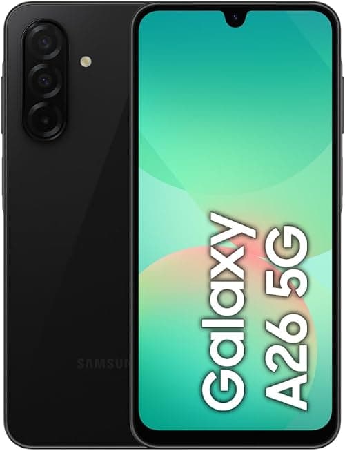 Samsung Galaxy A26 5G, Android Smartphone, 128GB Storage, 6GB RAM, Black, 50MP Camera, Large Display, Long Battery Life (UAE Version) on Amazon.ae - Price Tracker