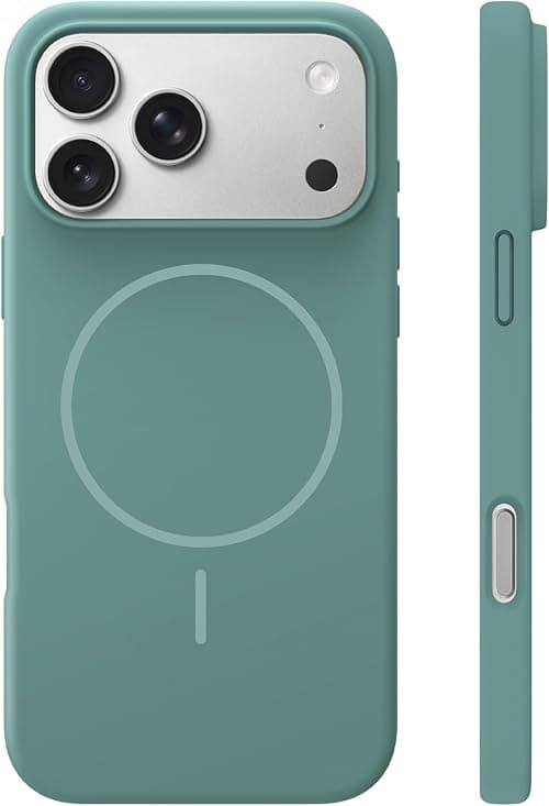 TOCOL Silicone for iPhone 17 Pro Case 6.3-Inch, Liquid Silicone Multi-Color Slim Silky-Soft Touch Anti-Scratch Shockproof Protective Phone Cover,Midnight Green on Amazon - Best Deal Finder