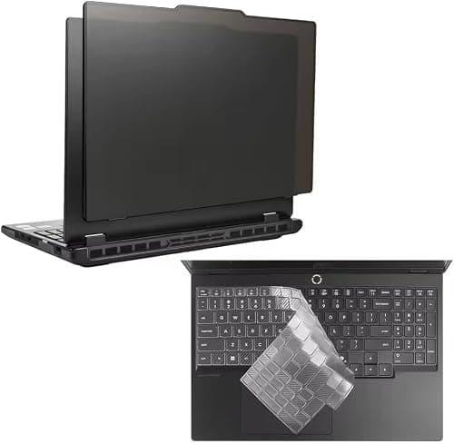 Gruattreay Laptop Case Compatible with 2025 Lenovo Legion Pro 7i Gen 10 16" Drop-Resistant Hard Shell Frosted Transparent Protective Cover+Keyboard Cover (Black) on Amazon.ae - Price Tracker