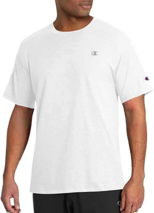 Champion mens Classic Jersey T-shirt Shirt (pack of 1) on Amazon - Best Deal Finder