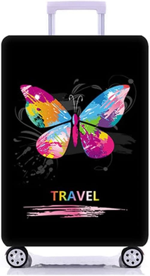 MosaiRudo Thicker Luggage Cover Elastic Suitcase Cover Protector Fits 18-32 Inch Suitcase Travel Accessories on Amazon - Best Deal Finder