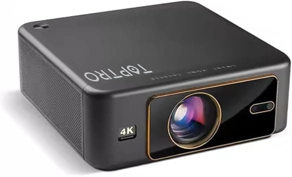 【Real HDR10/HLG, Android 12 3GB RAM, 32GB, 2500ANSI and HDMI ARC】TOPTRO Legend Go 4K Ultra HD True Support Projector, 1080p Native Auto Focus + WiFi Keystone, YouTube Hotstar (Renewed) on Amazon.ae - Price Tracker