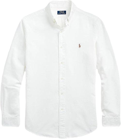 POLO RALPH LAUREN Men's Classic Oxford Long Sleeve Sport Shirt on Amazon.ae - Price Tracker