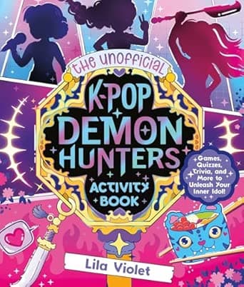 The Unofficial K-Pop Demon Hunters Activity Book on Amazon.ae - Price Tracker