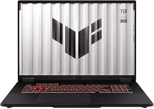 ASUS 2025 TUF Gaming A18 18” WUXGA 144Hz IPS Laptop 8-Core AMD Ryzen 7 260 NVIDIA GeForce RTX 5060 16GB DDR5 1TB NVMe SSD WiFi AX RJ-45 BT Webcam HDMI2.1 RGB Backlit KB Windows 11 Home w/RE USB on Amazon - Best Deal Finder