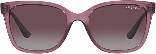 Vogue Eyewear Woman Sunglasses Transparent Grey Frame, Grey Gradient Dark Blue Lenses, 54MM on Amazon.ae - Price Tracker