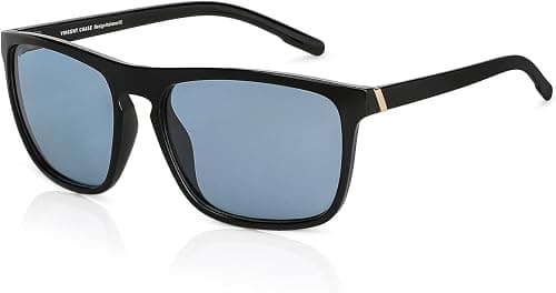 VINCENT CHASE EYEWEAR By Lenskart | Black Sky Blue Full Rim Square | MIRAGE | Branded Latest and Stylish Sunglasses | Polarized and 100% UV Protected (UV 400) | Men & Women | Large | VC S13981 on Amazon - Best Deal Finder