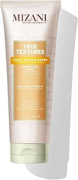 Mizani True Textures Perfect Coil Oil Gel | Curly Hair Gel Styler| Moisturizes and Fights Frizz | With Coconut Oil | Paraben & Silicone-Free | For Curly, Dry Hair | 11 Fl. Oz. على Amazon.ae - متتبع الأسعار