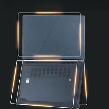 Gruattreay Laptop Case Compatible with ASUS ZenBook 14 2024 (UX3405M) 14 inch, Ultra-thin Clear Top Shell and Bottom Shell Full Protection Protective Cover (Crystal Clear) على Amazon.ae - متتبع الأسعار