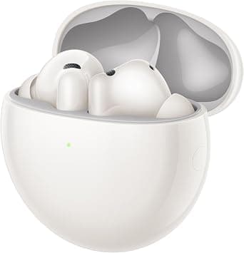 HUAWEI FreeBuds 7i Wireless Earbuds, Intelligent Active Noise Cancellation 4.0, Unlimited Spatial Audio, iOS & Android, Stable Clear Calls, 4 Ear Tips for Comfitable fit, Fast Charging, White على أمازون - دليلك لأفضل العروض